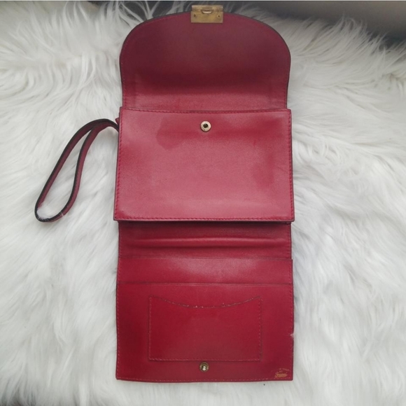 Authentic Vintage Gucci Wristlet Clutch - Picture 7 of 10